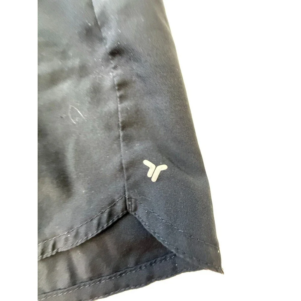 Old Navy Active Girls Athletic Shorts L 10-12 Black Go-Dry Running Gym